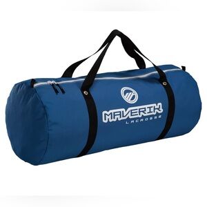 Maverik Mini Monster Lacrosse Equipment Bag, Blue,‎ 25” Long x 15” Diameter